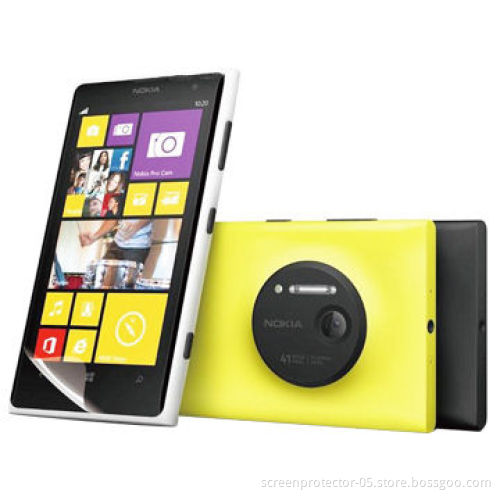 HD Anti-fingerprint Newest Clear Screen Protectors for Nokia Lumia 1020, Made of PET Material